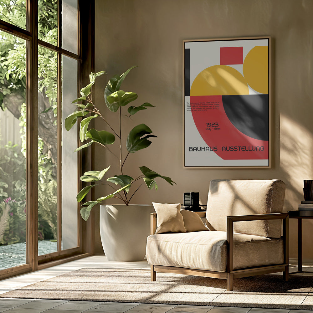 Bauhaus Ausstellung Poster